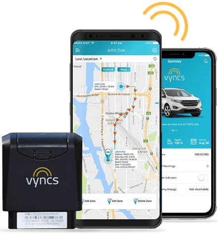 Vyncs GPS Tracker - App
